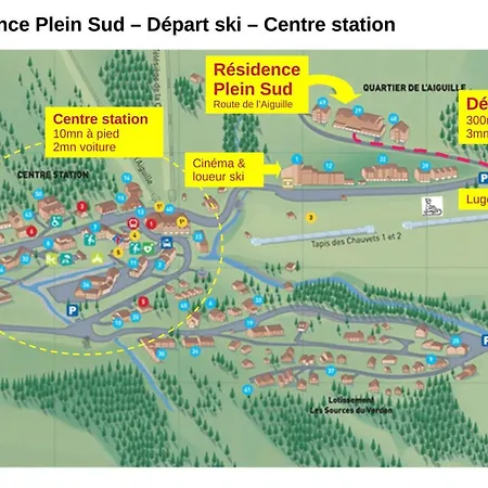 La Foux D'allos - 3 Pieces 6 Couchages - Pied Des Pistes Avec Terrasse Et Vue Panoramique